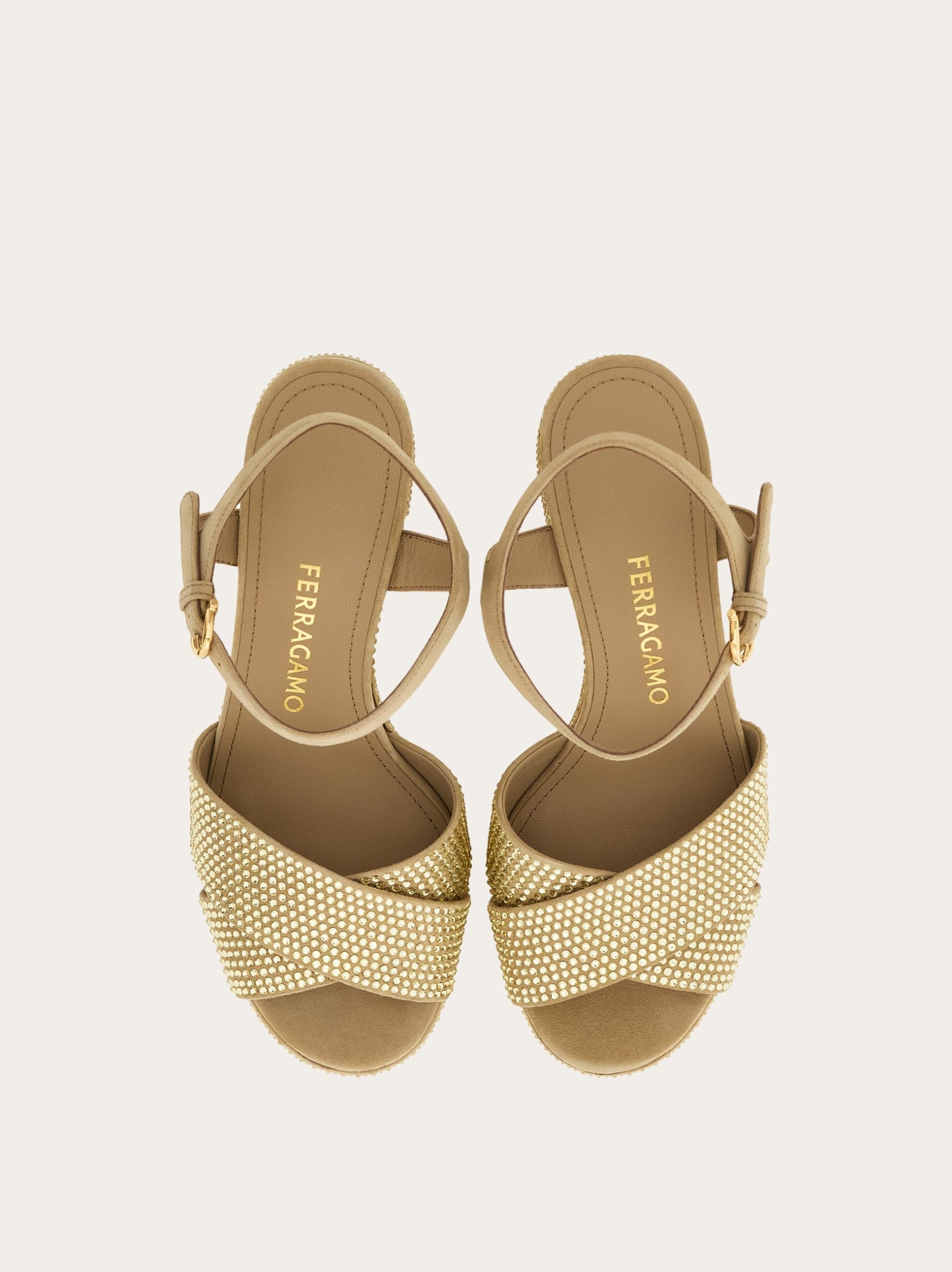 Ferragamo Crystal platform sandal - Image 6